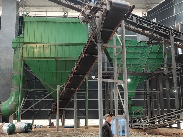 無動力砂石分選機